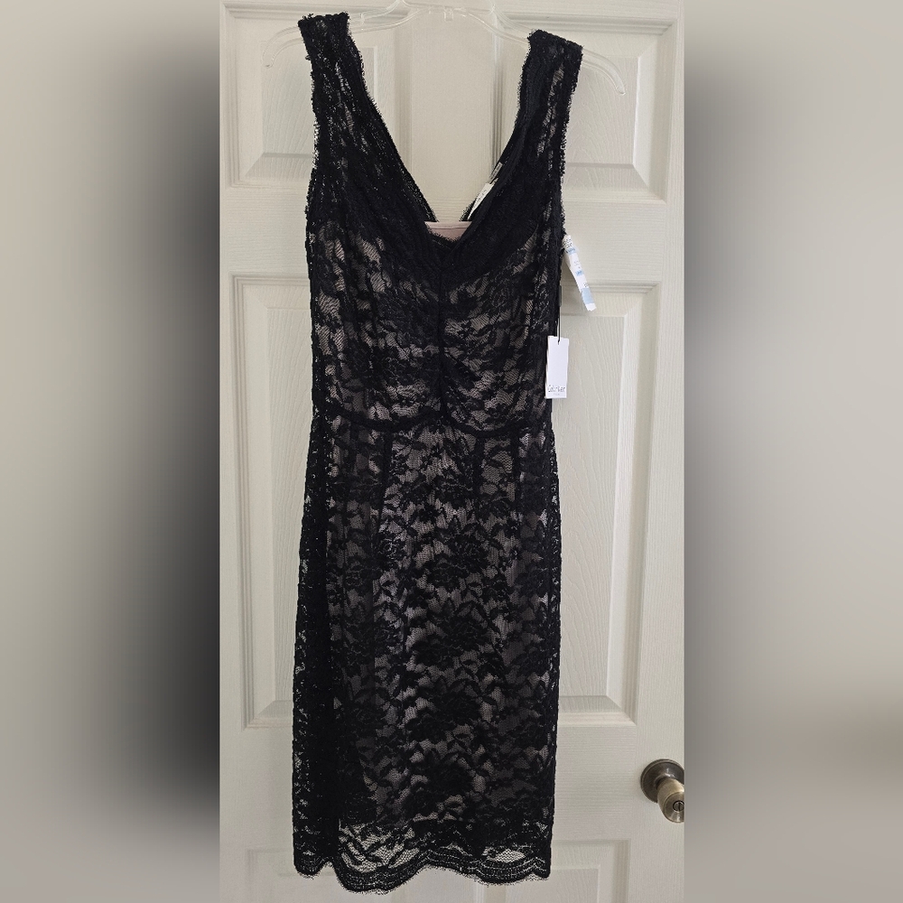 Calvin Klein Black Lace Dress